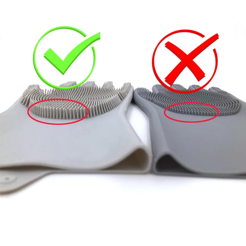Silicone Scrubbing Gloves for Dishwashing