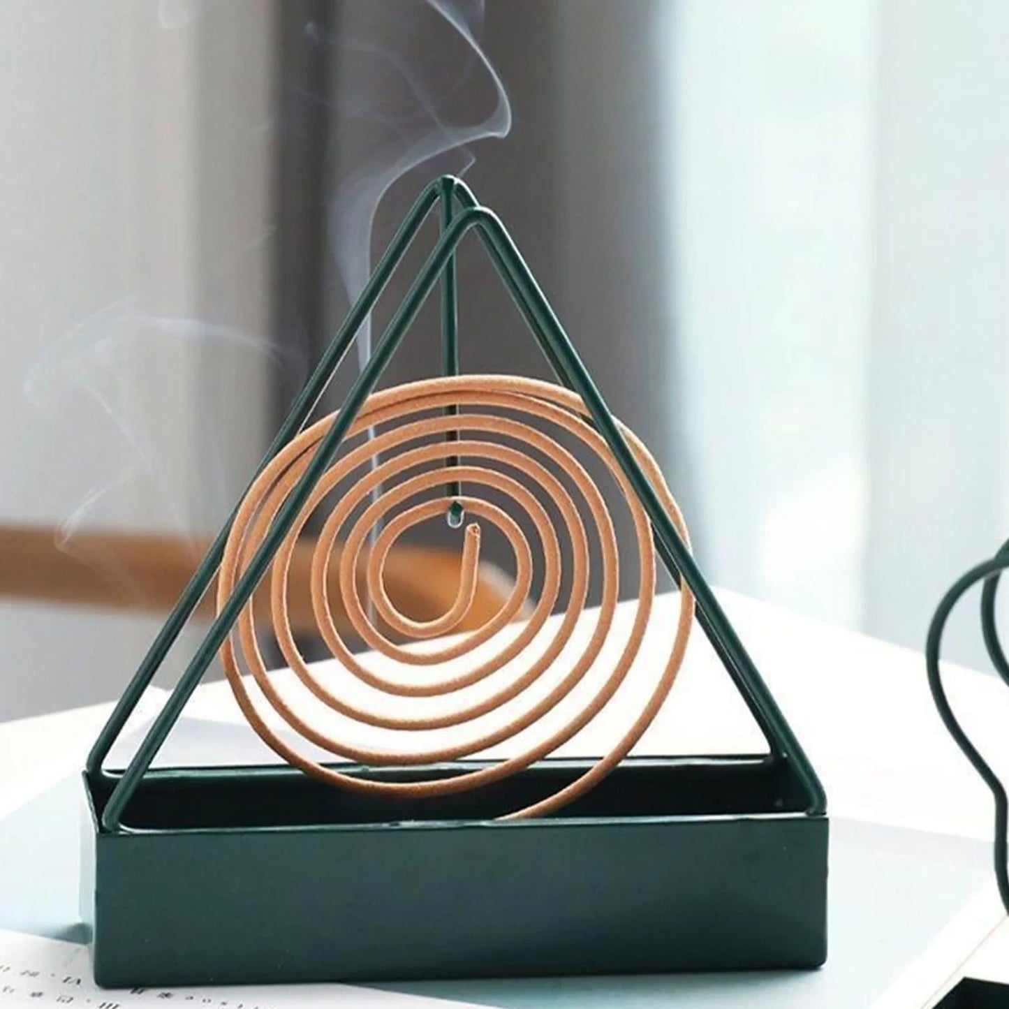 Premium Mosquito Coil Stand – Safe & Durable Design  (Pack Of 2)