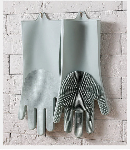 Silicone Scrubbing Gloves for Dishwashing